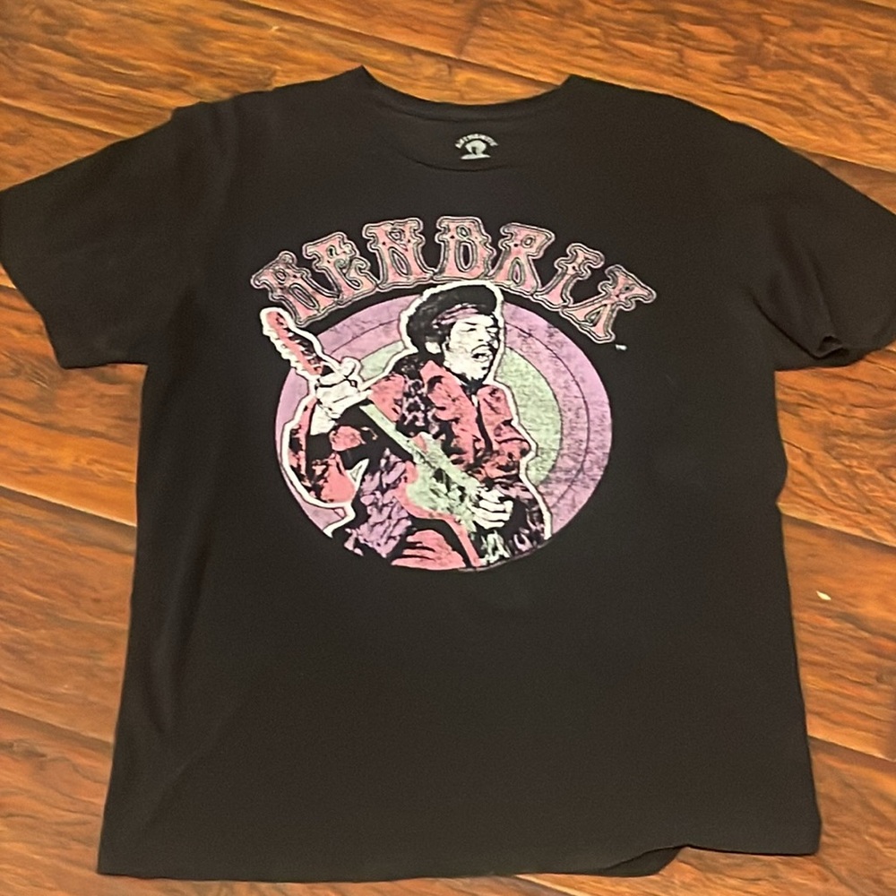 Black and purple Jimi Hendrix Tshirt Authentic Hendrix size medium